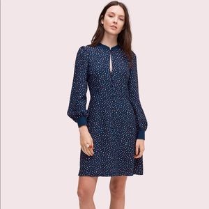 Kate Spade Lips Crepe Dress
